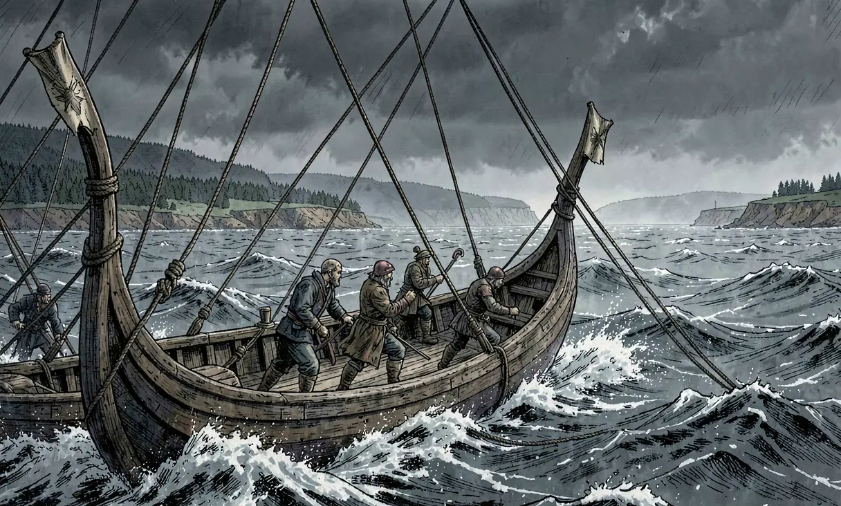 The Danish Invasion Fleet