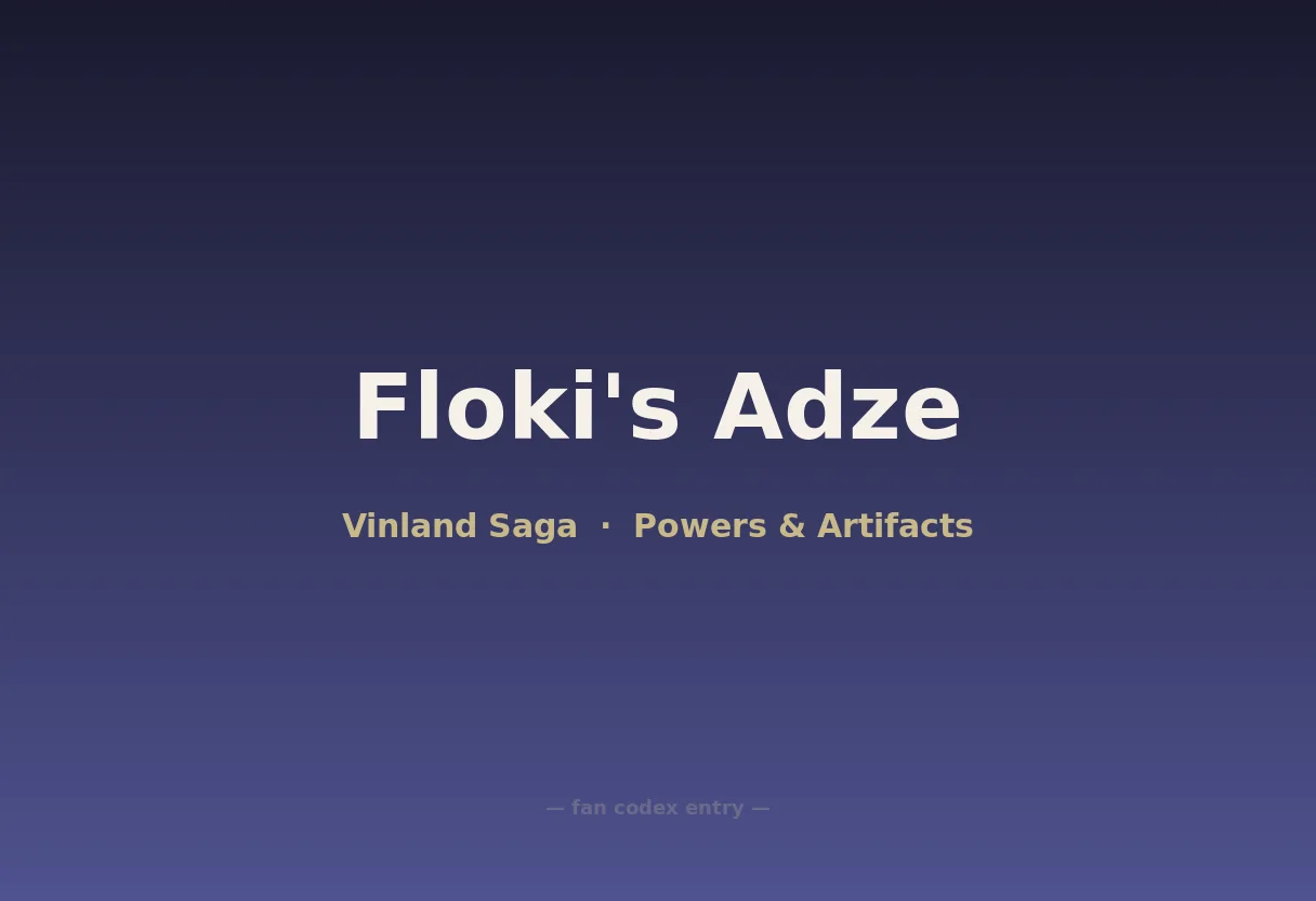 Floki's Adze