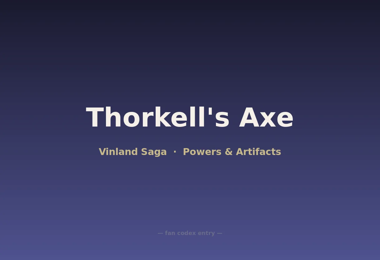 Thorkell's Axe